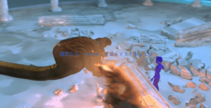 Houdini中Pyro FX火焰模拟视效制作视频教程(图4)