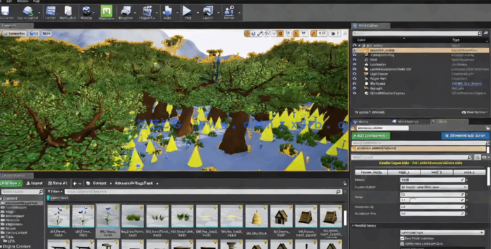  Houdini与UE4中HDA散射节点技术训练视频教程(图3)