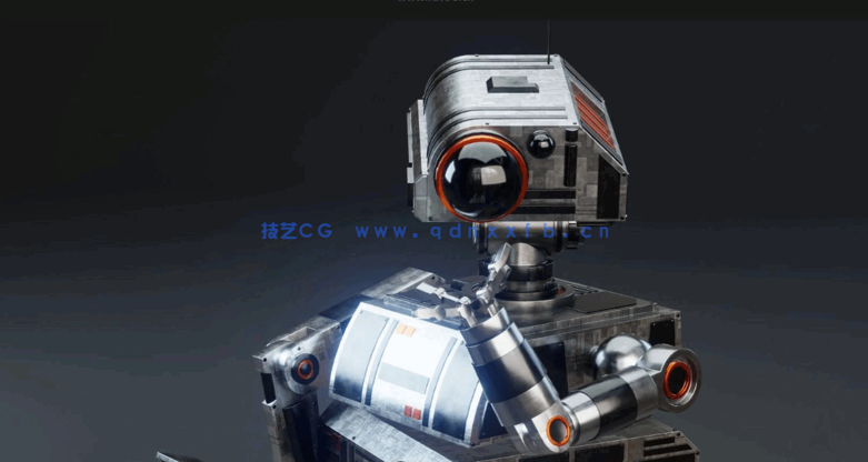 Blender科幻工程机器人角色完整实例制作视频教程(图3)