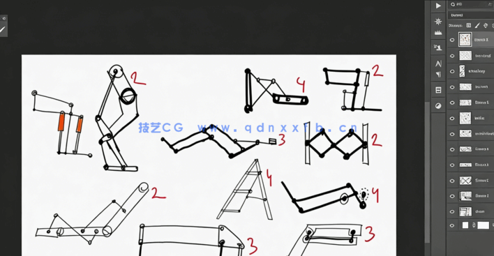 Blender机械结构绑定动画技术训练视频教程(图4)