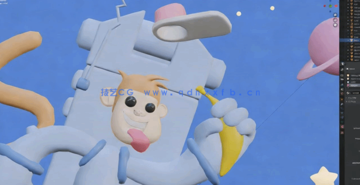 Blender角色动画与3D渲染技术系统化训练视频教程(图3)