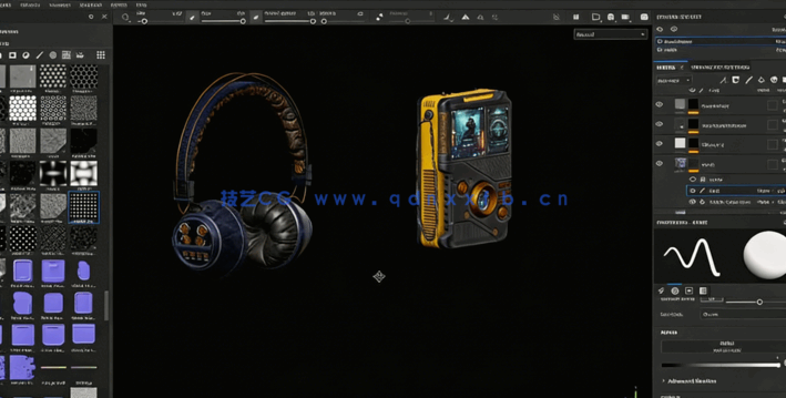 Blender制作3A级品质游戏道具工作流视频教程 (图2)