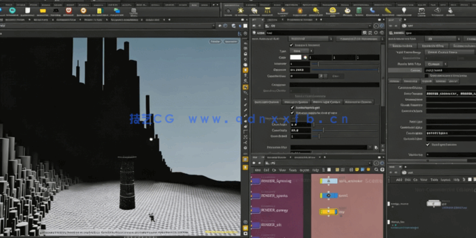 Houdini影视特效基础核心技术训练视频教程 (图3)