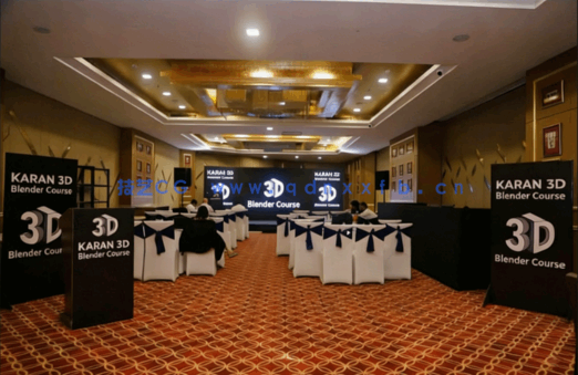 Blender商业展览与活动舞台设计实例制作视频教程(图2)