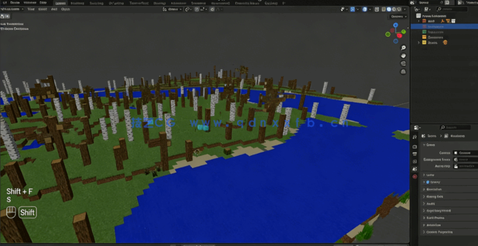 Blender《我的世界》游戏动画全流程实战制作视频教(图6)