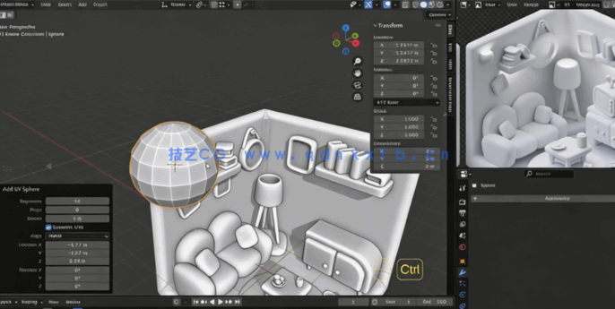 Blender 3D终极课程：从建模到动画训练视频教程(图6)