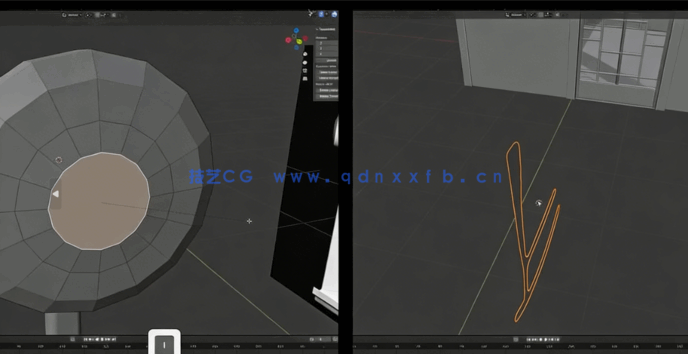 Blender与SP日式动漫风格房屋完整制作流程视频教程(图4)