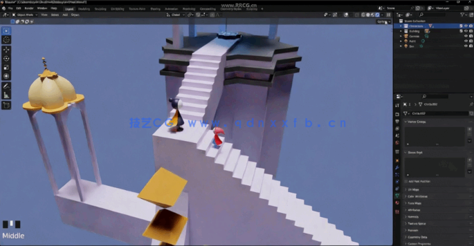 Blender中UV展开与纹理图谱制作核心技术视频教程(图2)