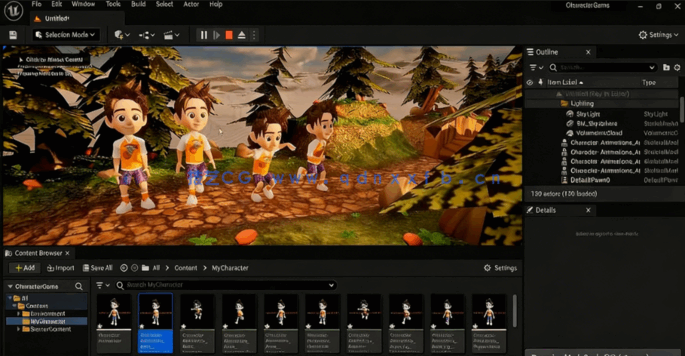 Blender 3D游戏角色完整制作工作流程视频教程(图5)