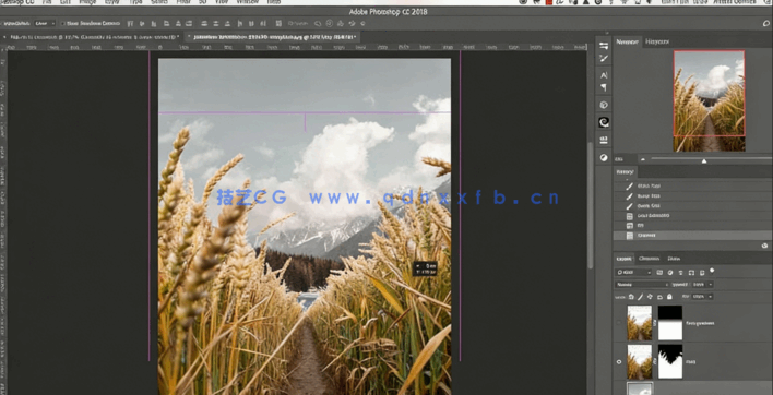 PS室外场景唯美人像素材合成技巧修饰视频教程(图2)