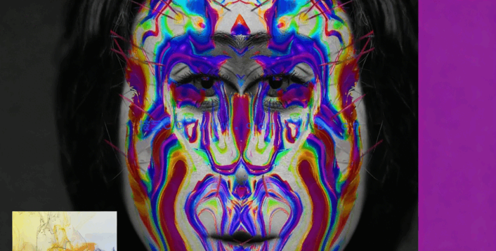 PS幻想彩色纹理素材合成视频教程(图4)