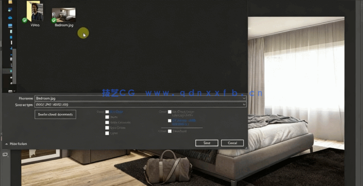 PS室内设计渲染后期修饰制作工作流程视频教程(图2)