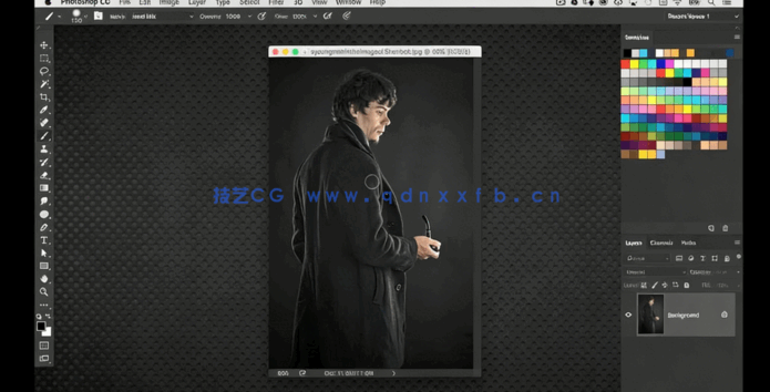 PS好莱坞风格素材合成电影海报制作视频教程 (图3)