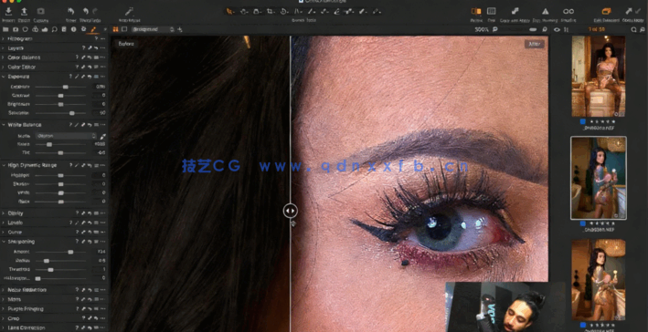 PS图像白平衡制作效果后期人像皮肤修饰视频教程(图3)