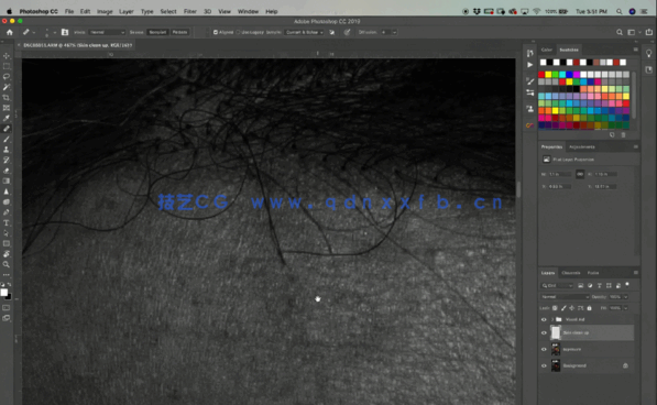  PS肖像照片精致修饰完整工作流程视频教(图3)