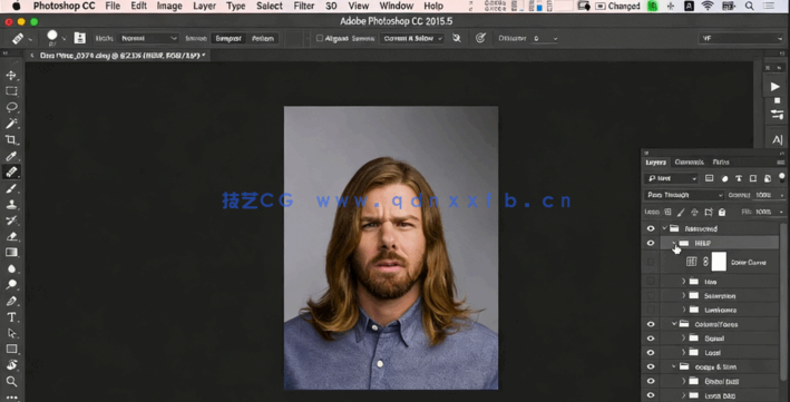  PS肖像曲线调色工具技术训练视频教程(图4)