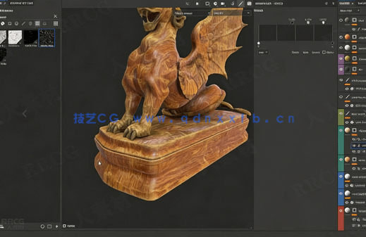 【中文字幕】Substance 3D Painter逼真材质制作技术训练视频教程(图5)