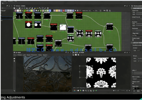 【中文字幕】Substance Designer高级图案与织物材质创作视频教程(图3)