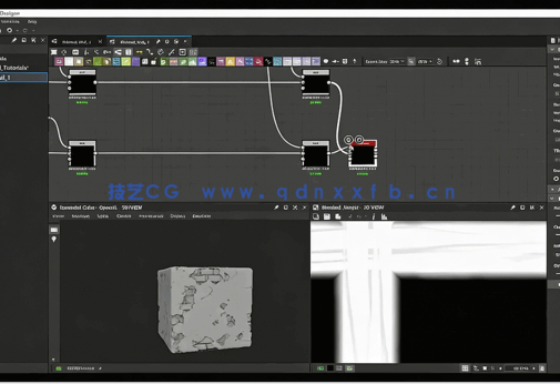 Substance Designer石膏墙纹理制作流程视频教程(图5)