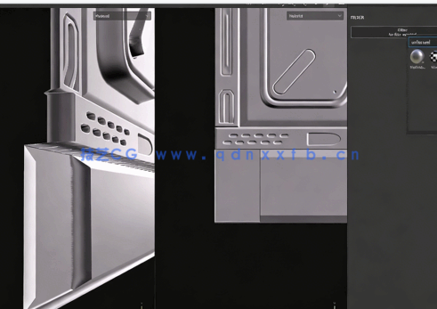 Substance Painter游戏手枪和研磨机材质纹理制作视频教程(图6)