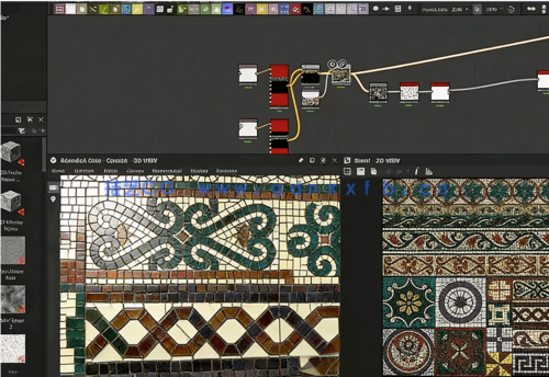 Substance Designer马赛克材质SVG制作工作流程视频教程(图4)