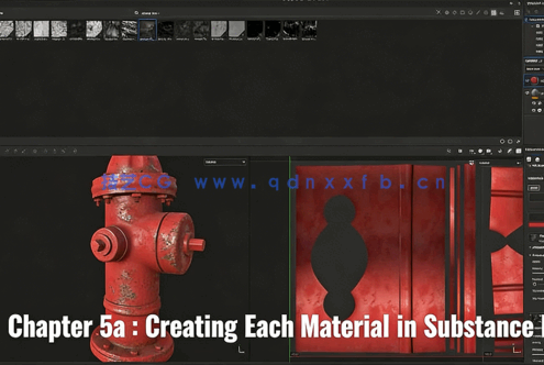 Substance Painter硬表面道具模型纹理制作视频教程(图2)