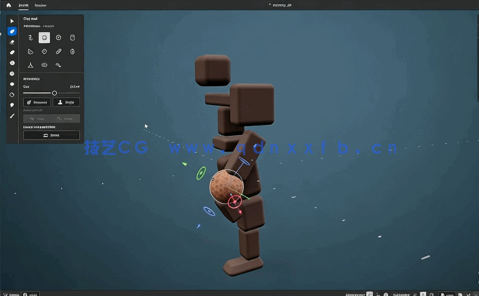 Substance Modeler复杂科幻3D机器人设计视频教程(图1)