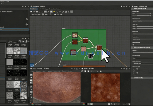 Substance 3D Designer定格动画材质绘制视频教程(图2)