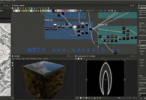 Substance Designer服饰布料高级图案制作视频教程(图3)