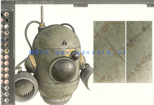 Substance Painter 3D纹理制作基础核心技术视频教程(图4)