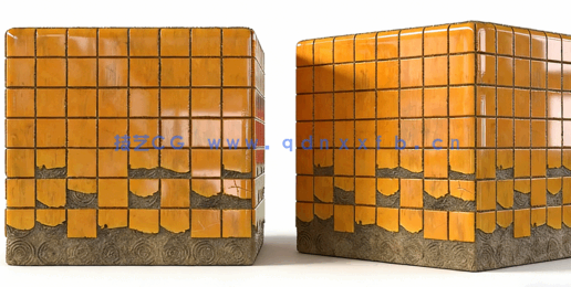 Substance 3D Designer破碎瓷砖PBR材质制作视频教程(图3)