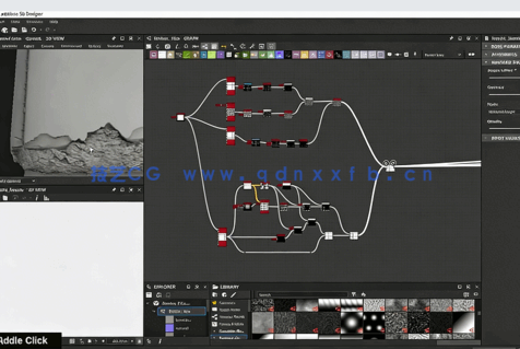 Substance 3D Designer破碎瓷砖PBR材质制作视频教程(图4)