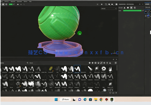 Substance Painter 2023模型贴图制作从入门到精通视频教程(图3)