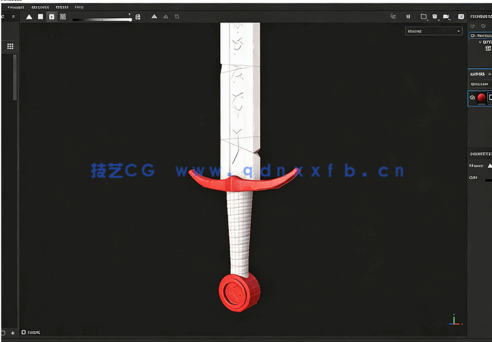Substance Painter符文之剑游戏资产纹理贴图制作视频教程(图4)