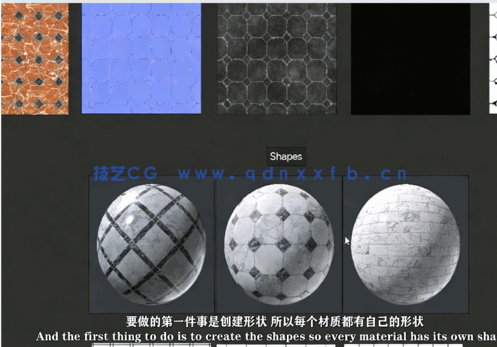 【中文字幕】Substance Designer逼真PBR材质制作视频课程(图4)