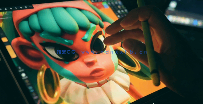 Nomad Sculpt与Blender角色建模与渲染视频教程(图2)