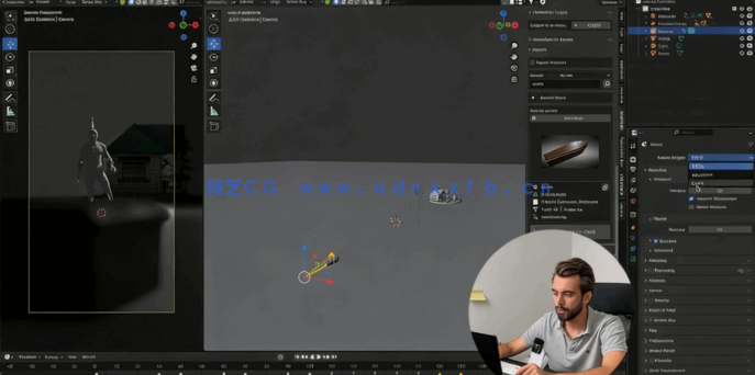 Blender角色摄像机动画核心技术视频教程(图4)