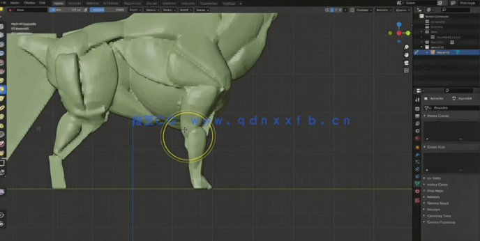 Blender科幻生物概念艺术设计全流程视频教程(图5)