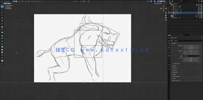 Blender神话生物数字雕刻全流程视频教程(图2)