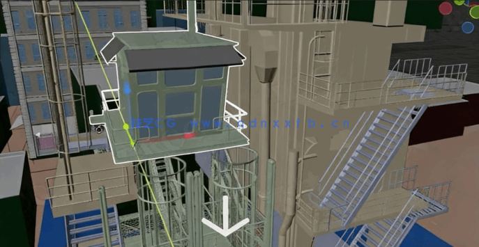 Blender赛博朋克咖啡吧场景完整制作流程视频教程(图5)