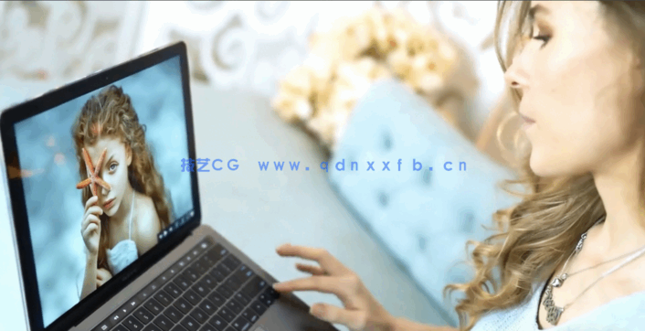 PS室外人像写真梦幻效果图像后期处理视频教程 (图5)