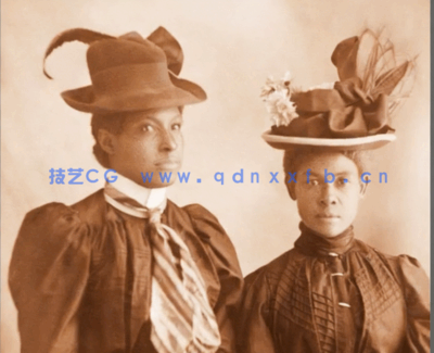 PS老照片磨损褪色修复还原技巧视频教程(图5)