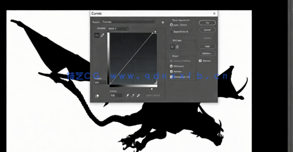 Photoshop飞翔巨龙数字绘画实例训练视频教程(图5)
