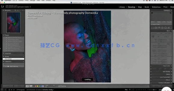 人像摄影及后期PS色彩调光修饰视频教程(图2)