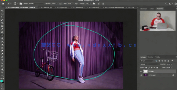 PS图像后期添加光源修饰效果视频教程(图5)
