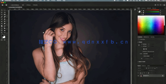 PS初学者修饰调整人像写真摄影图像后期处理视频教程(图3)