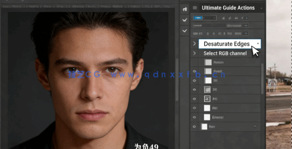 【中文字幕】PS初学者多组动作照片后期编辑修饰处理视频教程(图4)