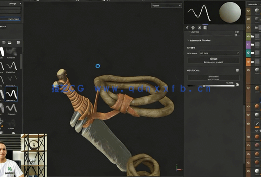 【中文字幕】Substance 3D Painter专业纹理贴图制作大师级视频课程(图5)