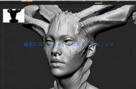 Substance Painter角色脸部纹理贴图制作大师级视频教程(图1)