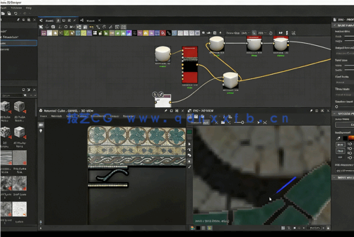 Substance 3D Designer马赛克风格材质制作视频教程(图1)